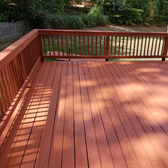Deck repaired in Midlothian VA