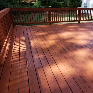 Deck repaired in Richmond VA