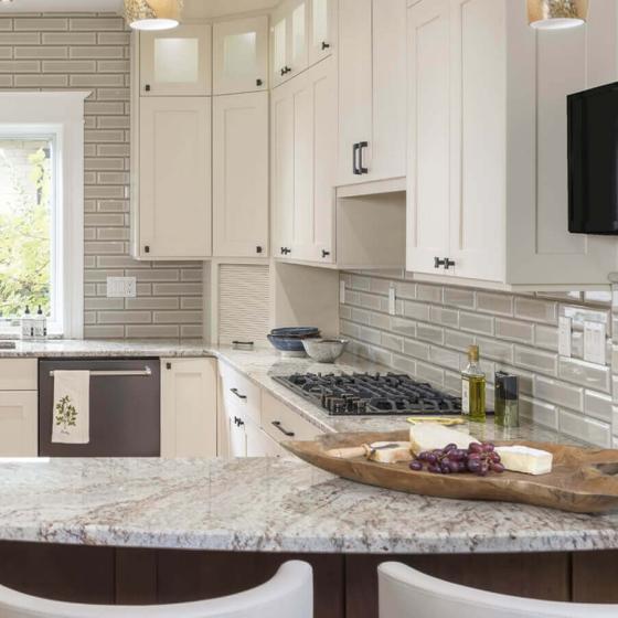Recently remodeled kitchen in Virginia
