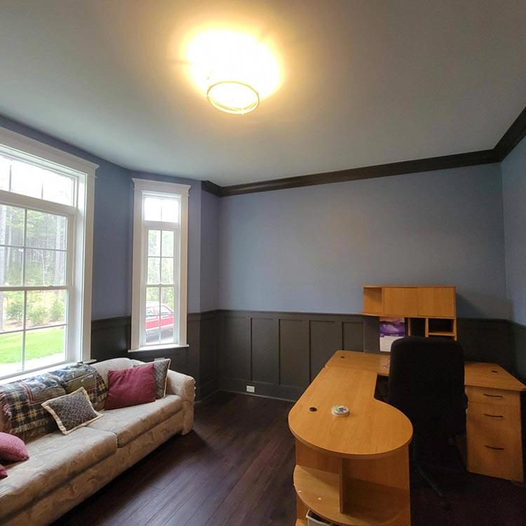 Sitting room remodeled