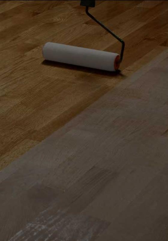 hardwood floor being refinished Chesterfield VA